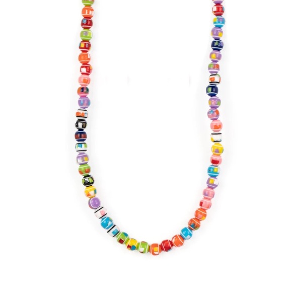 Rainbow Bead Necklace - Picture 2 of 2
